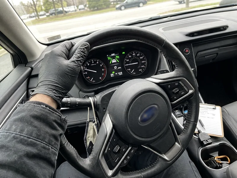 ADAS Calibration work sample 4 by ClearShield Auto Glass