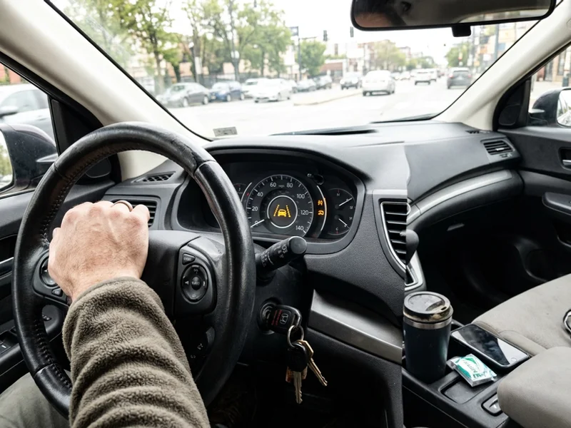 Vehicle before adas calibration by ClearShield