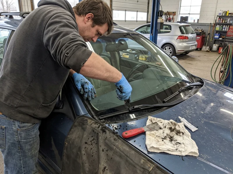 Windshield Replacement work sample 2 by ClearShield Auto Glass